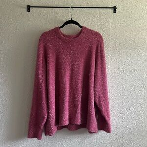 Sparkly Pink Sweater
